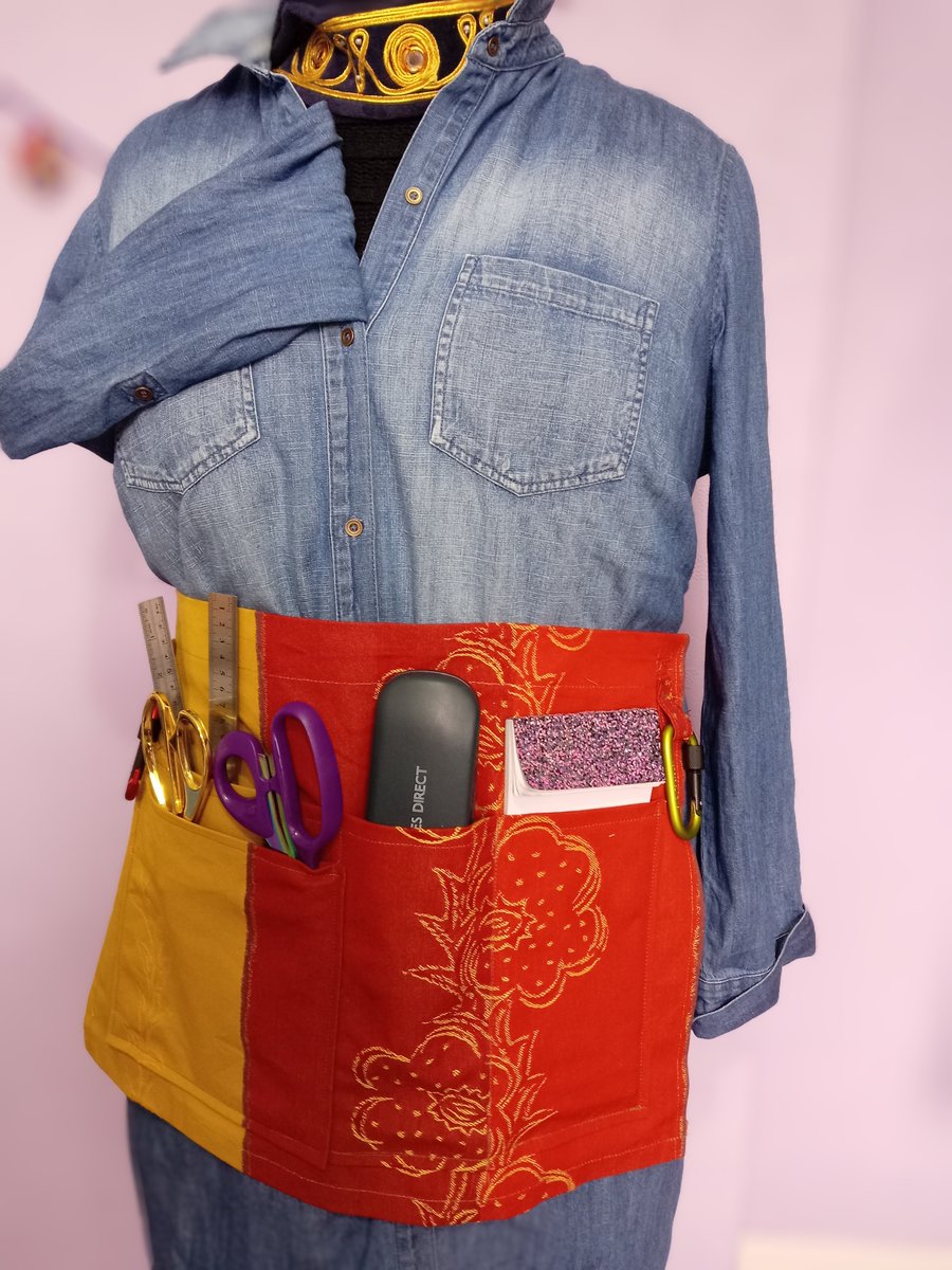 Versatile Multi Purpose Heavy Duty 4 Pocket Utility Apron  