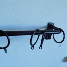 Hand Crafted Curtain Rail...........................Wrought Iron (Forged Steel) 