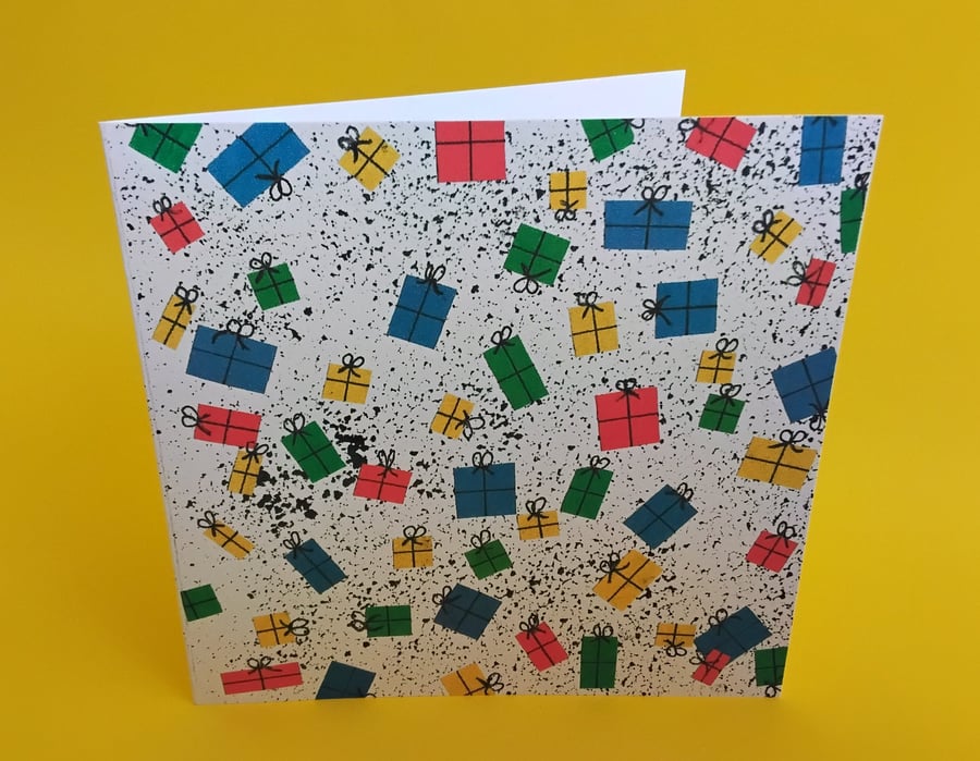 "Presents" Greeting Card