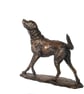 Foundry Bronze Playing Labrador Dog Statue Large Bronze Metal Sculpture - Image 7