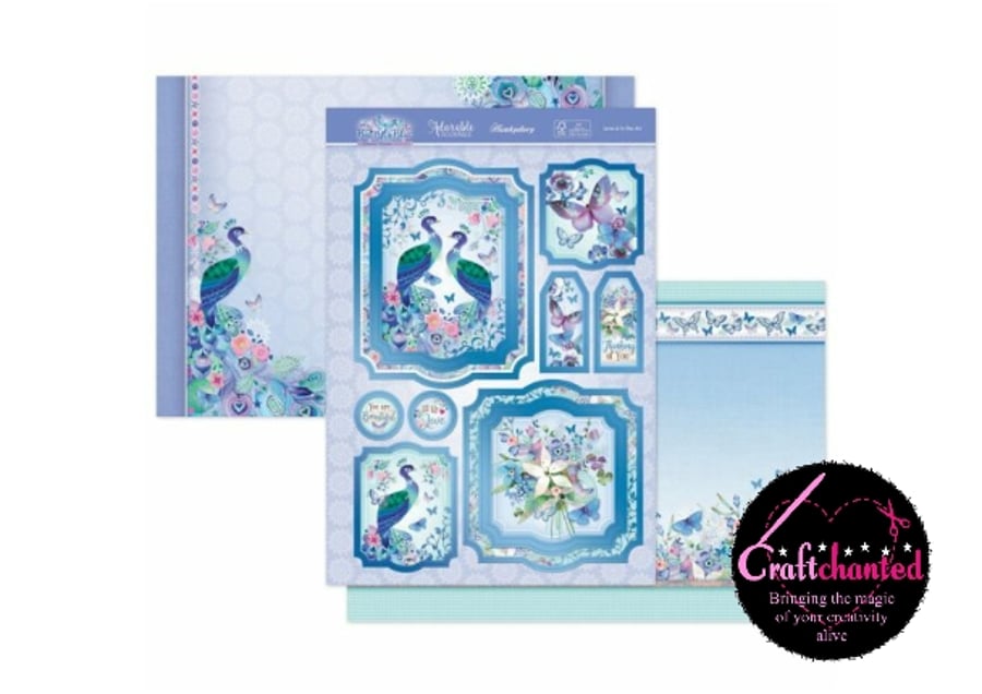 Hunkydory - Butterfly Blue - Love Is In The Air Luxury Topper Set
