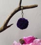 Wool Pompom Keyring, 5cm, Fluffy Pompom Plush Keychain, Stocking Filler. - Image 7