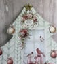 Christmas Decorated Tree Plaque by Carolee Crafts CR 0022 - Image 4