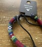 Handmade Multicolor Woven Adjustable Bracelet  - Image 2