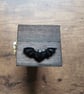 Gothic Coffin Jewellery Box – Vampire Bat & Roses - Image 4