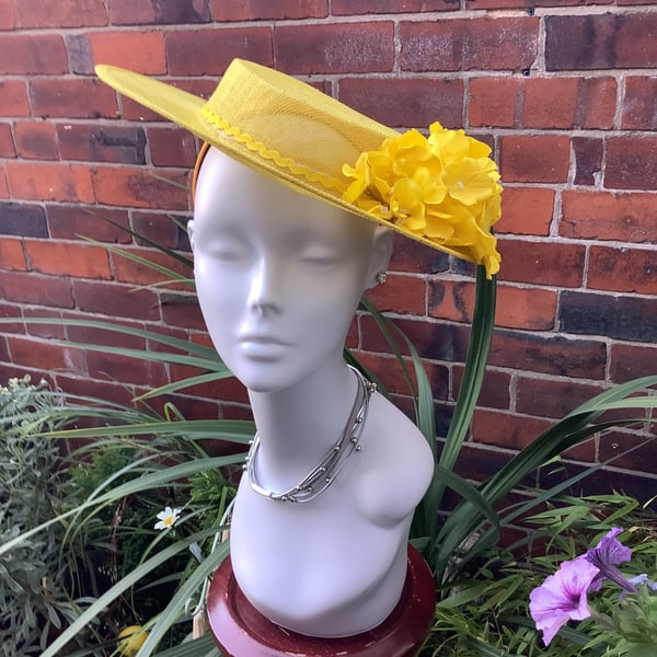 Beautiful Handmade hat, Hat for the Races, Hats for Ascot, Special Occasion Hats