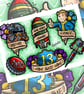 Fallout inspired Full Colour New School Tattoo Flash Print