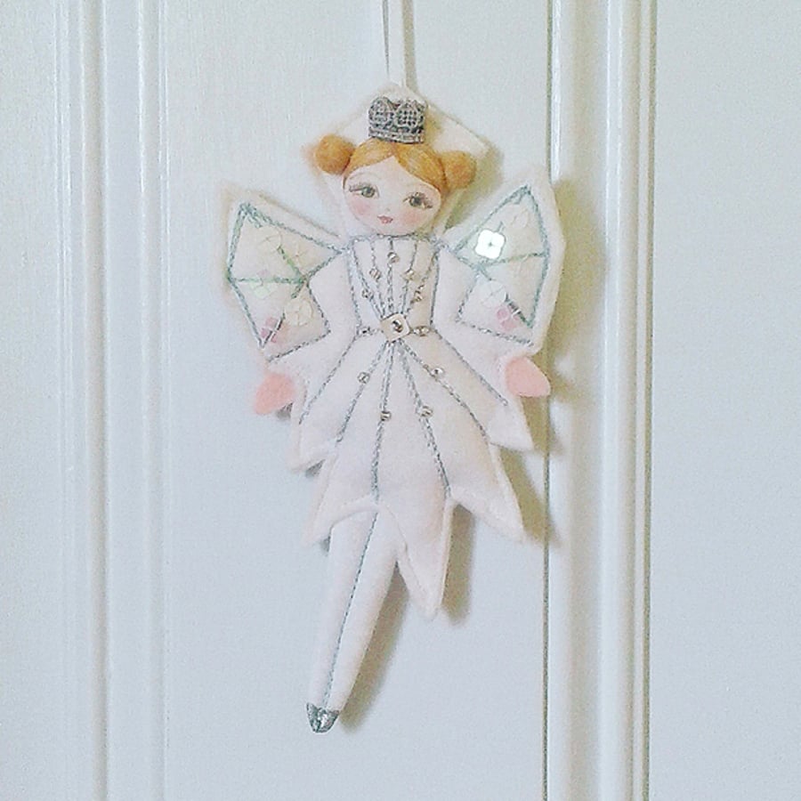 Christmas Frost Fairy Ornament