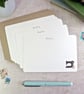 Set of 6 Floral Sewing Machine Notecards  - Image 4