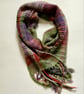 Handwoven Lacy Scarf.  - Image 4
