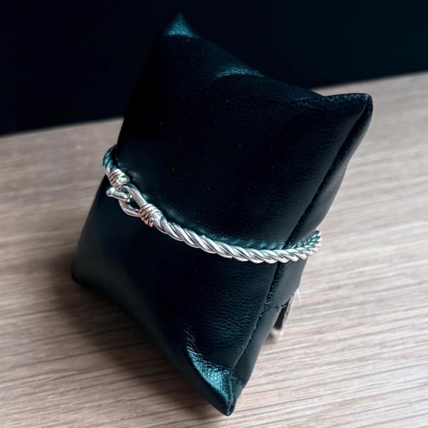 "Matilda" - Sterling Silver & 9ct Gold Rope Bracelet - Made to any size 