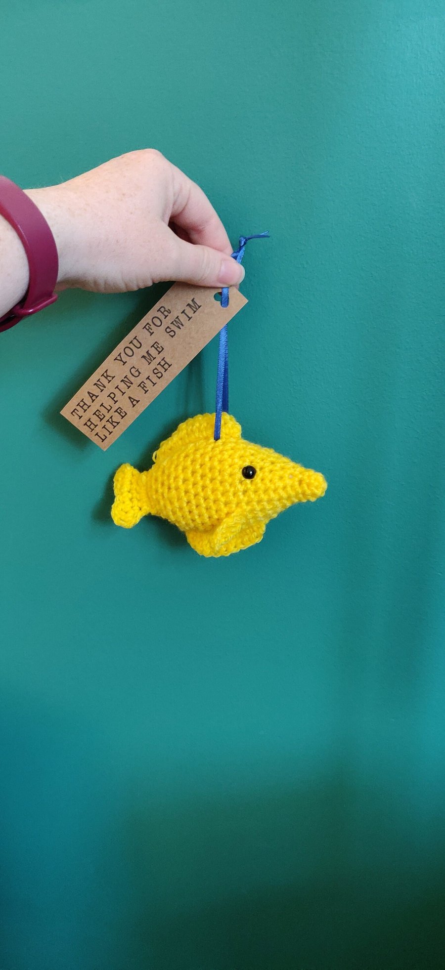 Swimming Instructor Gift, Personalised Fishing Gift, O-fish-ally the Best Teache