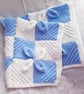 Hand-knitted Leaf design Blanket,  babies blanket  - Image 2