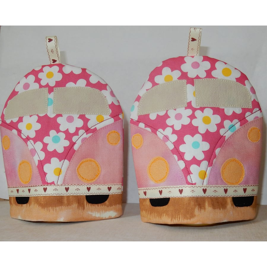 Egg Cosies Camper vans pair SALE PRICE