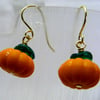 Pumpkin Earrings