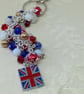 Union Jack Bag Charm and Keyring - Image 3