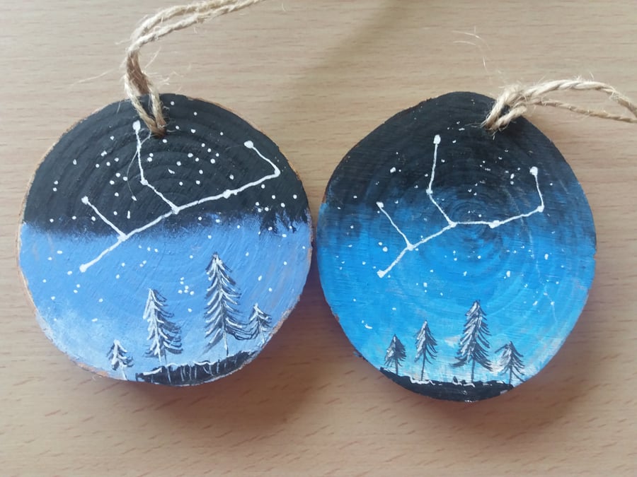Virgo Constellation Christmas Tree Decoration