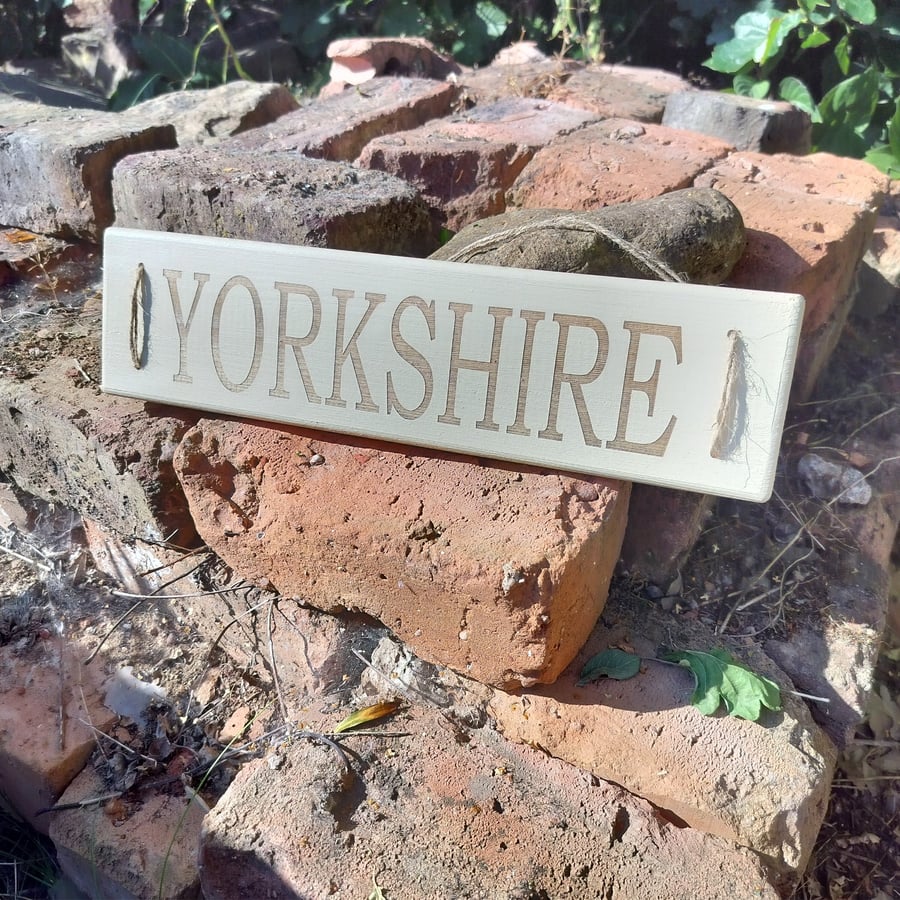 Destination Wooden Sign