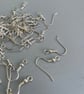 Silver tone hypoallergenic shepherds hook style earring wire - Image 3