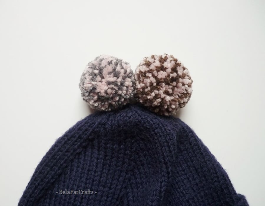 Hats & scarves pom poms (5) - Gift box decor - Pom poms for fabrics