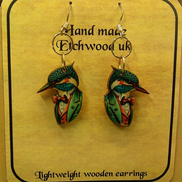 Kingfisher dressed with style.