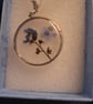 Something blue -Forget- me- not bouquet charm - Image 3