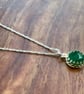 Summer Seconds 'Enchanted' Green Agate pendant necklace - Image 3