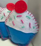 Birthday Bunting Cupcake Design