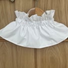Cotton Ruffle Collar