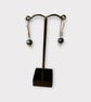 Pearl drop earrings. - Image 3