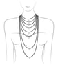 Moonstone Necklace. Sterling silver moonstone necklace. - Image 10