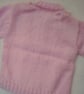 Cherry Pattern Baby's Cardigan, Baby Shower Gift, Christening Gift - Image 4