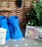 SALE Baby Boys Booties 2 PAIR PACK 3-9 months size - Image 4