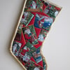 SALE - Santa's Album Christmas Stocking 1