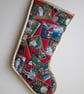 SALE - Santa's Album Christmas Stocking 1 - Image 1