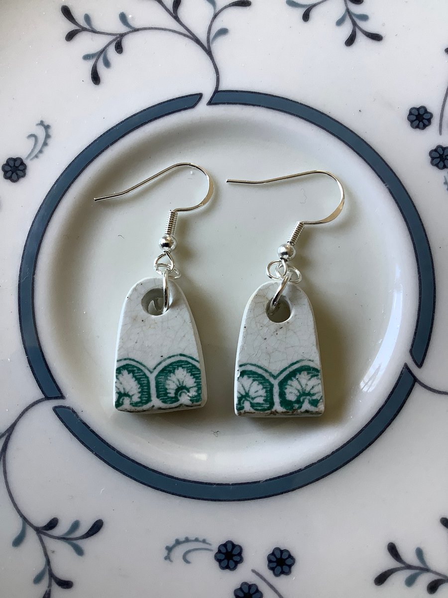 Handmade ceramic earrings deals