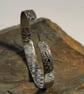 Hand-Forged Damasteel® Open Cuff Bangle - Image 3