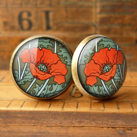 Poppy Cufflinks (AN07)