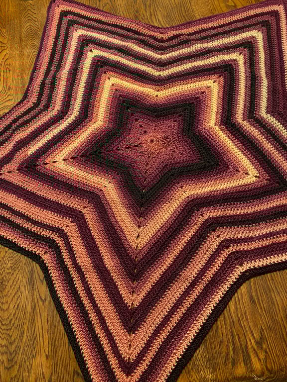 Starry-Eyed Crochet Blanket - Candyflossy