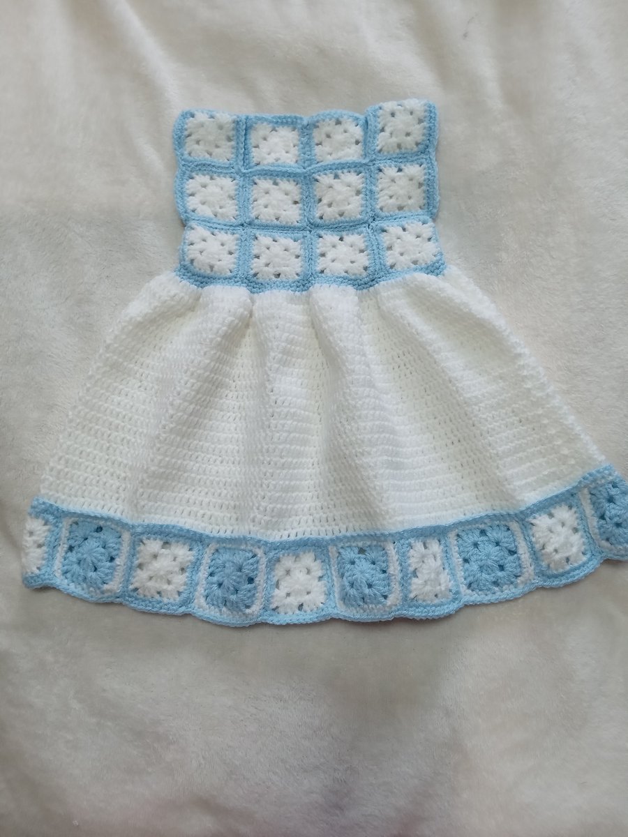 sachin and babi light blue dress Pulcykp Women Crochet Embroidery Lace Long Dress Summer O-Collar Hollow Out  Short Sleeve Dresses Picture Color S : Amazon.co.uk: Fashion main image 1