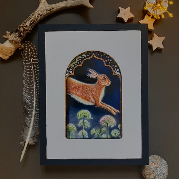 A Storm is Coming Framed Print
