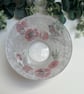 Decoupage Glass Bowl, Poppy, Upcycled - Image 5