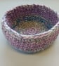 Crochet Basket (Soothing Pastels) - so practical! - Image 1