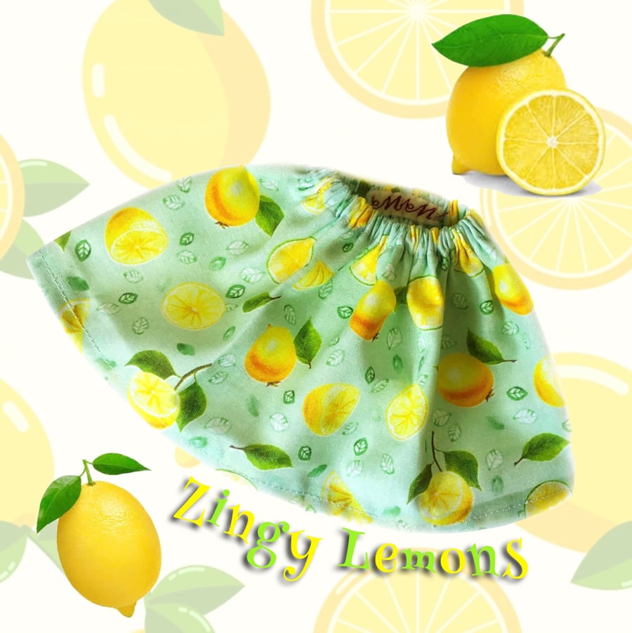 Zingy Lemons Skirt