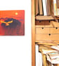 Mountain Sunset Original Painting - acrylic abstract landscape canvas art - Image 3