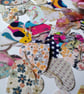Paper Heart Garland, Mixed Colours, Eclectic Bohemian Interiors, Maximalism 