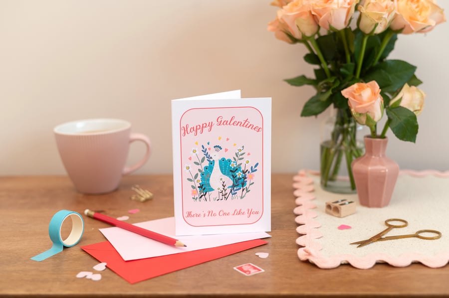 Galentines Card, Galentines Gift, Happy Galentines Card, Romance Card