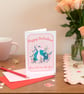 Galentines Card, Galentines Gift, Happy Galentines Card, Romance Card