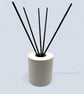 Handmade White Reed Diffuser Bottle Holder for Home Fragrance - Image 2