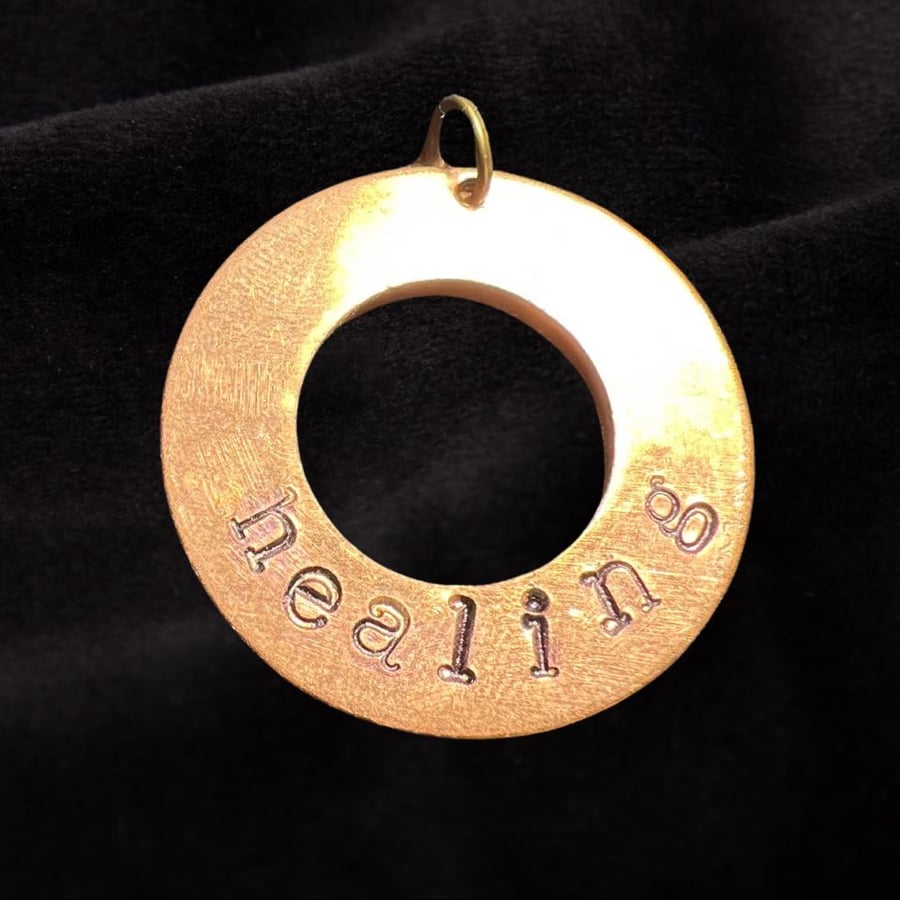 Healing Enchantment Pendant - Copper